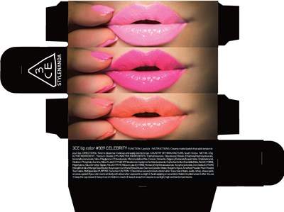 Image Of Carton (3ce Lip Color 309 Celebrity Carton)